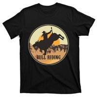 Bull Riding Bullriding Cowboy Western Rodeo T-Shirt