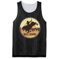 Bull Riding Bullriding Cowboy Western Rodeo Mesh Reversible Basketball Jersey Tank