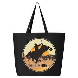 Bull Riding Bullriding Cowboy Western Rodeo 25L Jumbo Tote