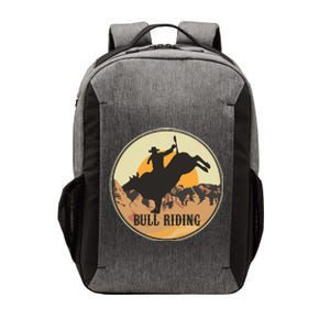 Bull Riding Bullriding Cowboy Western Rodeo Vector Backpack