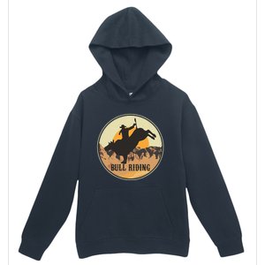 Bull Riding Bullriding Cowboy Western Rodeo Urban Pullover Hoodie