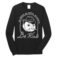 Be Rootin Be Tootin Be Shootin Be Kind Cowboy Opossum Lover Long Sleeve Shirt