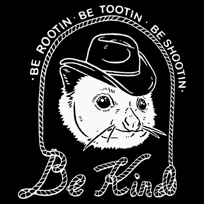 Be Rootin Be Tootin Be Shootin Be Kind Cowboy Opossum Lover 16 in Basic Backpack