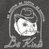 Be Rootin Be Tootin Be Shootin Be Kind Cowboy Opossum Lover Vector Backpack