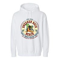 Breaker Rock Beach Gods Rock Solid Truth In A World Vbs Garment-Dyed Fleece Hoodie