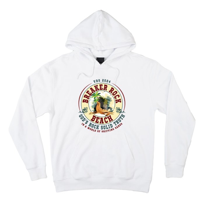 Breaker Rock Beach Gods Rock Solid Truth In A World Vbs Hoodie