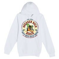 Breaker Rock Beach Gods Rock Solid Truth In A World Vbs Premium Pullover Hoodie