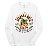 Breaker Rock Beach Gods Rock Solid Truth In A World Vbs Tall Long Sleeve T-Shirt