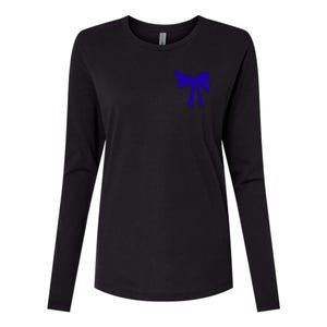 Blue Ribbon Womens Cotton Relaxed Long Sleeve T-Shirt