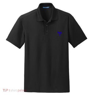 Blue Ribbon Dry Zone Grid Polo