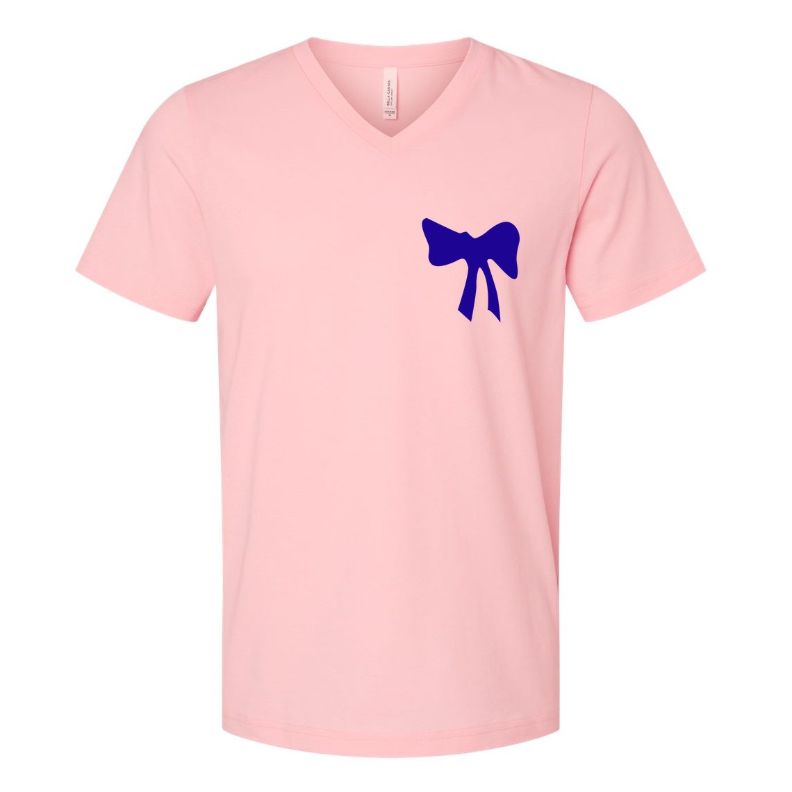 Blue Ribbon V-Neck T-Shirt