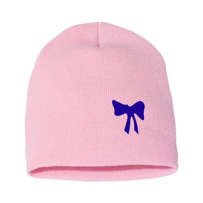 Blue Ribbon Short Acrylic Beanie