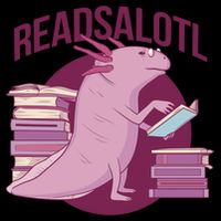BookLover Readsalotl Bookworm Gift Drawstring Bag