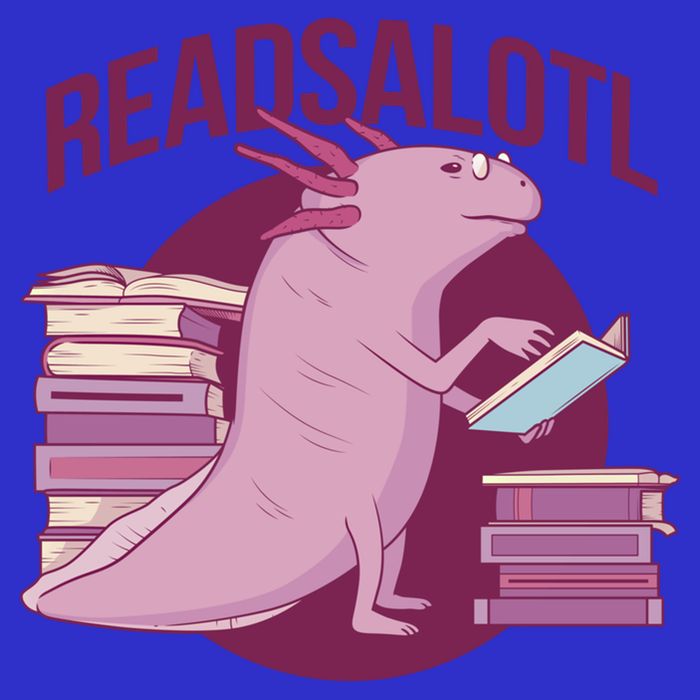 BookLover Readsalotl Bookworm Gift 16 in Basic Backpack