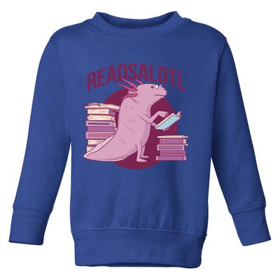 BookLover Readsalotl Bookworm Gift Toddler Sweatshirt