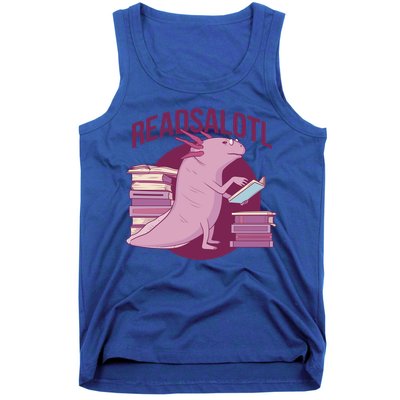 BookLover Readsalotl Bookworm Gift Tank Top