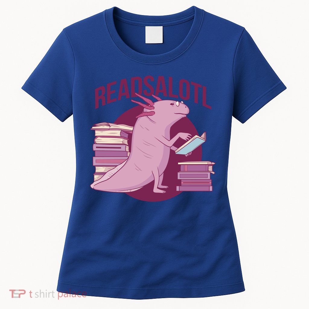 BookLover Readsalotl Bookworm Gift Womens T-Shirt