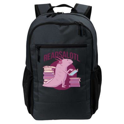 BookLover Readsalotl Bookworm Gift Daily Commute Backpack