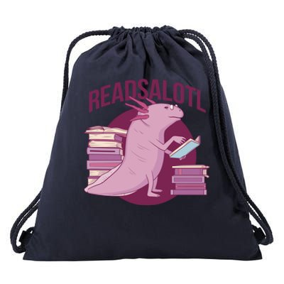 BookLover Readsalotl Bookworm Gift Drawstring Bag