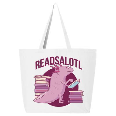 BookLover Readsalotl Bookworm Gift 25L Jumbo Tote