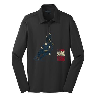 Barrel Racing Silk Touch Performance Long Sleeve Polo