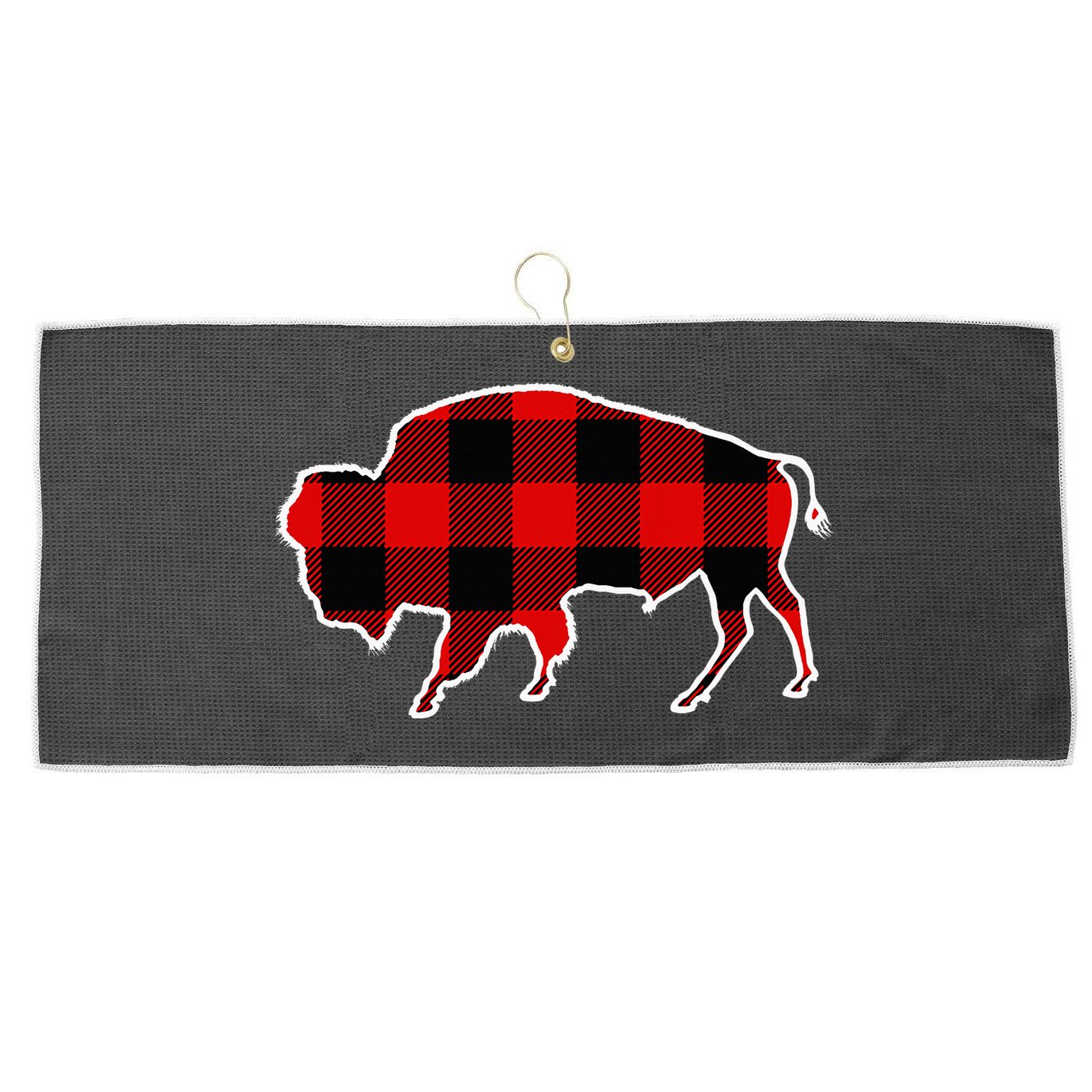 Buffalo Red Buffalo Plaid Tamaraw Matching Pj Family Gift Large Microfiber Waffle Golf Towel