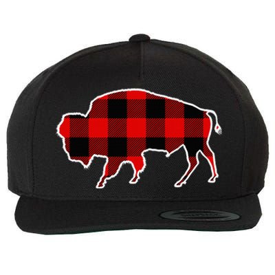 Buffalo Red Buffalo Plaid Tamaraw Matching Pj Family Gift Wool Snapback Cap