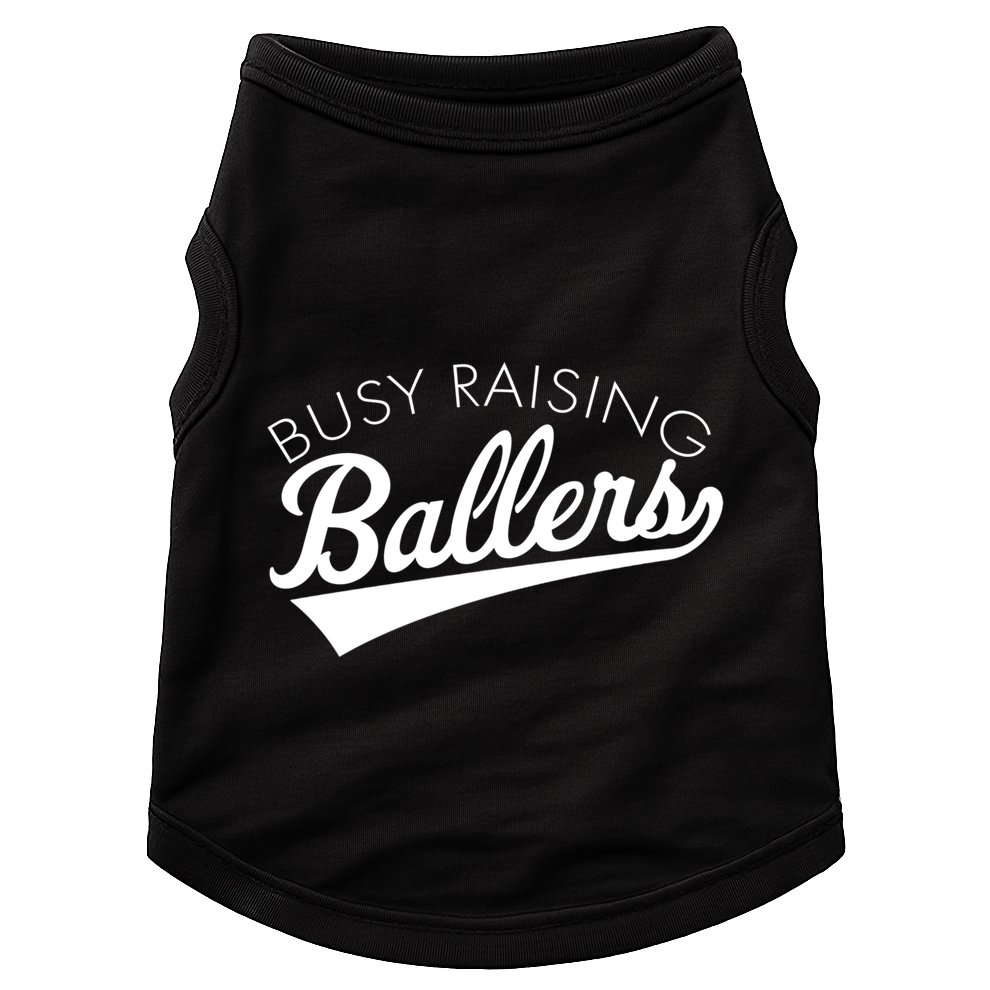 Busy Raising Ballers Baseball Mom And Parent Sports Great Gift Doggie Tank