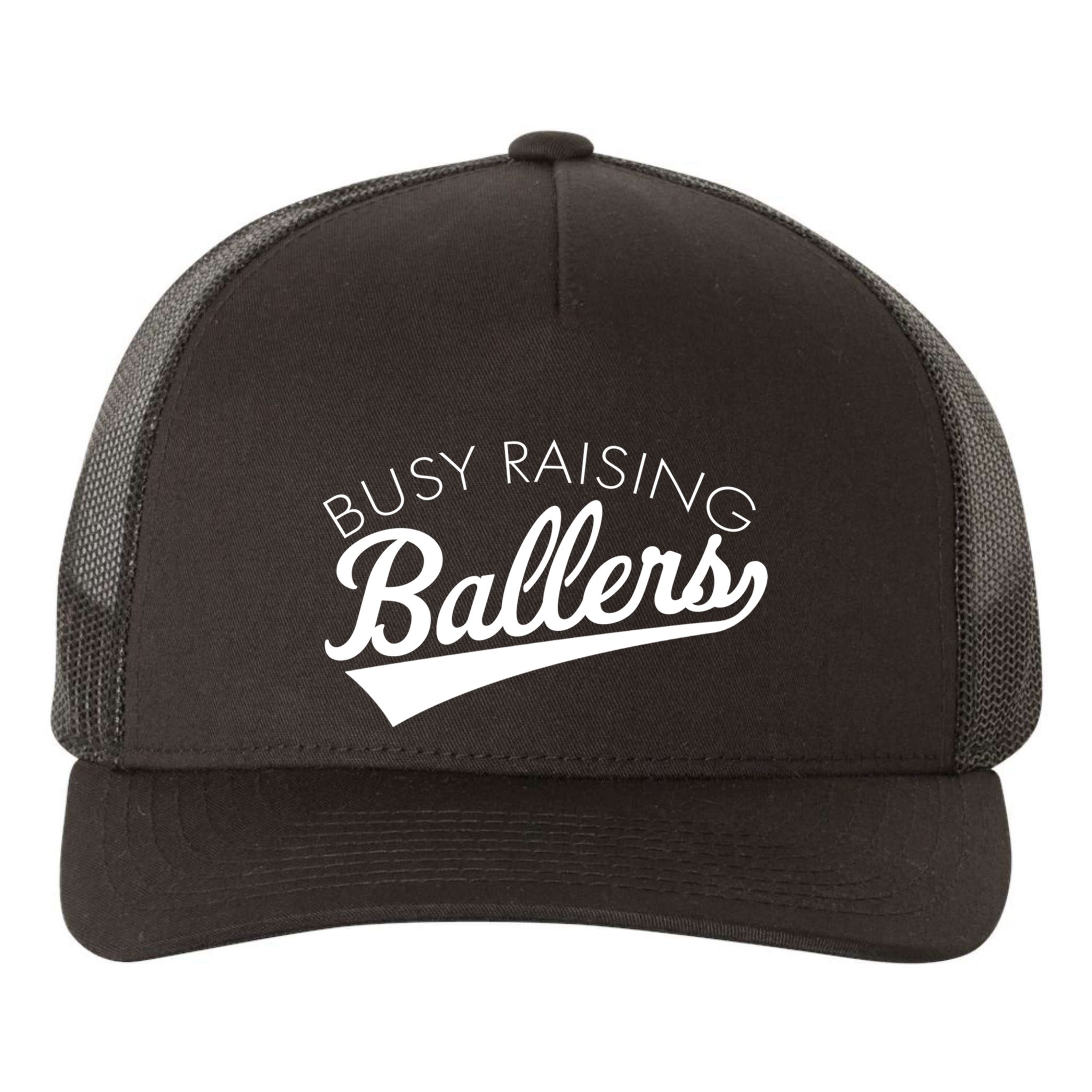 Busy Raising Ballers Baseball Mom And Parent Sports Great Gift Yupoong Adult 5-Panel Trucker Hat