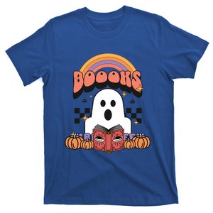 Booooks Reading Books Sarcastic Halloween Costume Boo Read Cool Gift T-Shirt