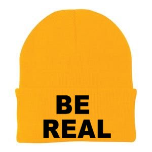 Be Real Knit Cap Winter Beanie