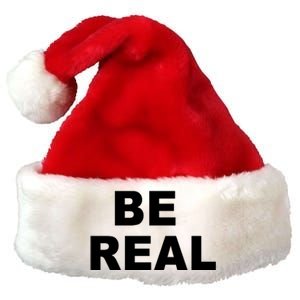 Be Real Premium Christmas Santa Hat