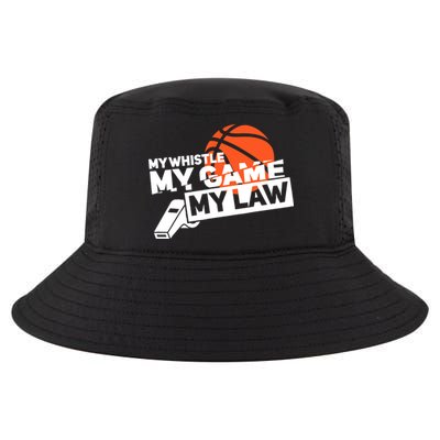 Basketball Referee - Basketballer Hoops Basketball Ref Cool Comfort Performance Bucket Hat