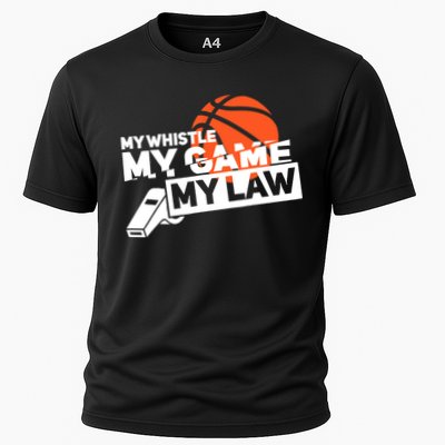 Basketball Referee - Basketballer Hoops Basketball Ref Performance Shirt