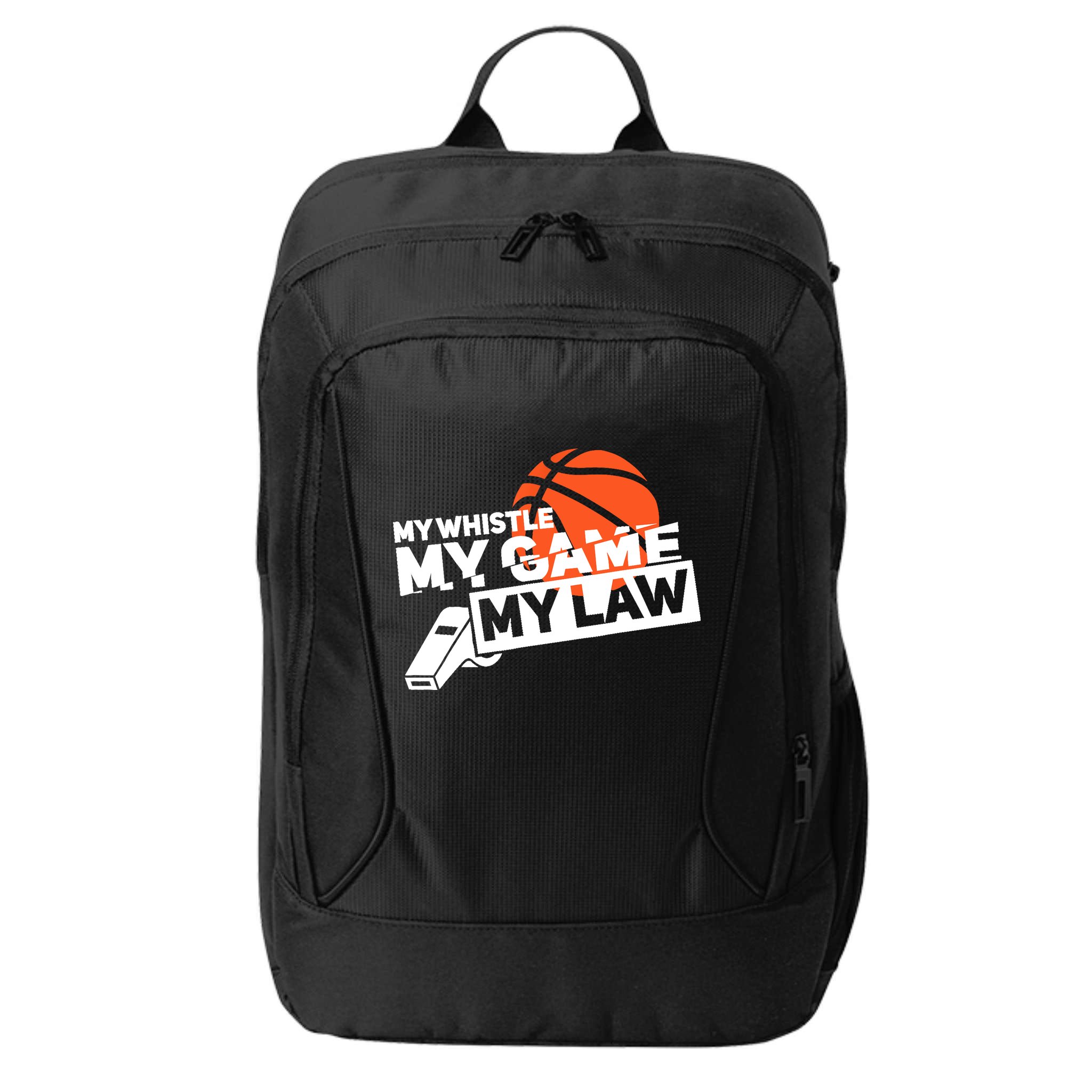 Basketball Referee - Basketballer Hoops Basketball Ref City Backpack