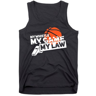 Basketball Referee - Basketballer Hoops Basketball Ref Tank Top