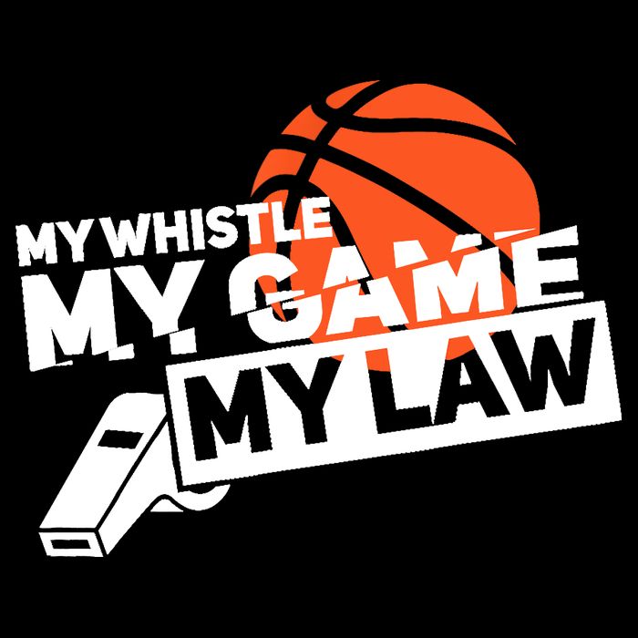 Basketball Referee - Basketballer Hoops Basketball Ref Zip Tote Bag
