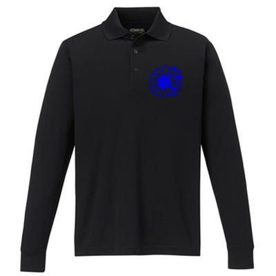 Blue Ribbon Performance Long Sleeve Polo