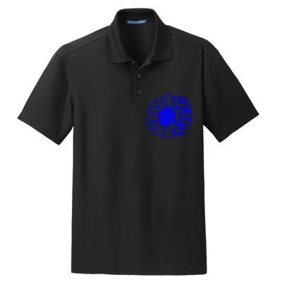 Blue Ribbon Dry Zone Grid Polo