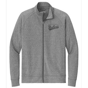 Busy Raising Ballers Baseball Mom & Parent Sports Stretch Full-Zip Cadet Jacket