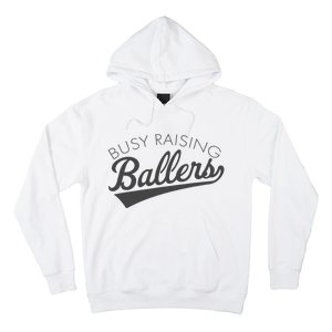 Busy Raising Ballers Baseball Mom & Parent Sports Hoodie