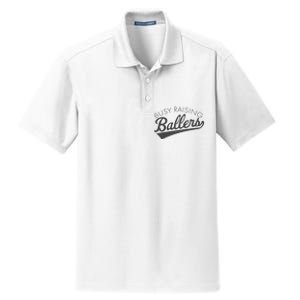 Busy Raising Ballers Baseball Mom & Parent Sports Dry Zone Grid Polo