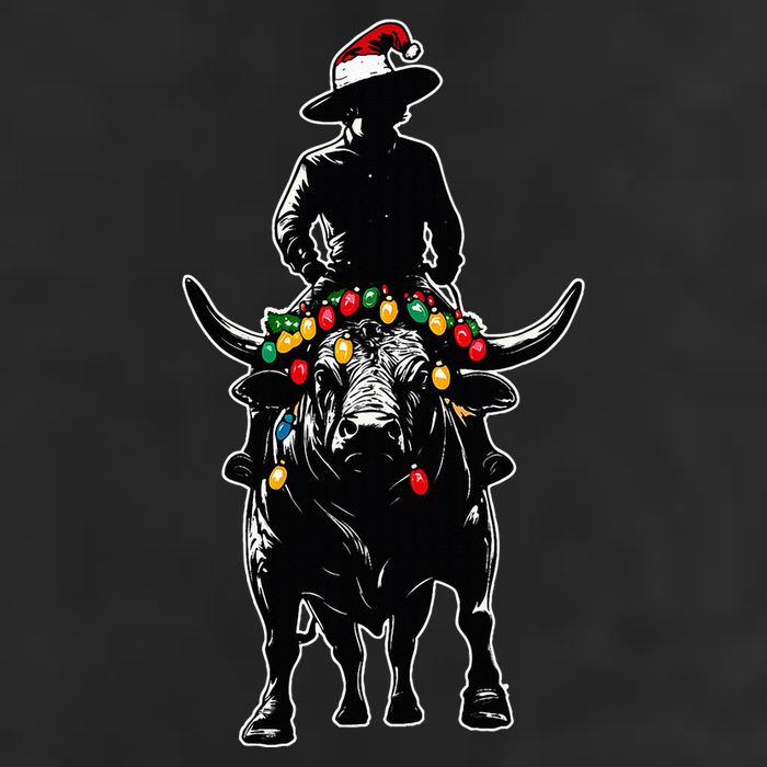 Bull Rider Bull Riding Christmas Hat Xmas Beanie