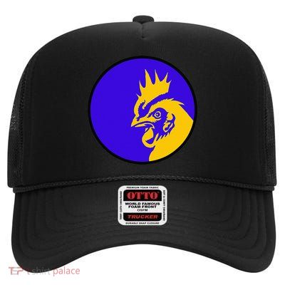 Blue Rooster High Crown Mesh Back Trucker Hat