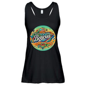 Boricua Roots Ladies Essential Flowy Tank