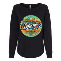 Boricua Roots Womens California Wash Sweatshirt