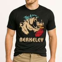 Berkeley Retro Bear Roaring Design Cute Gift Berkeley California Gift Cooling Performance Crew T-Shirt