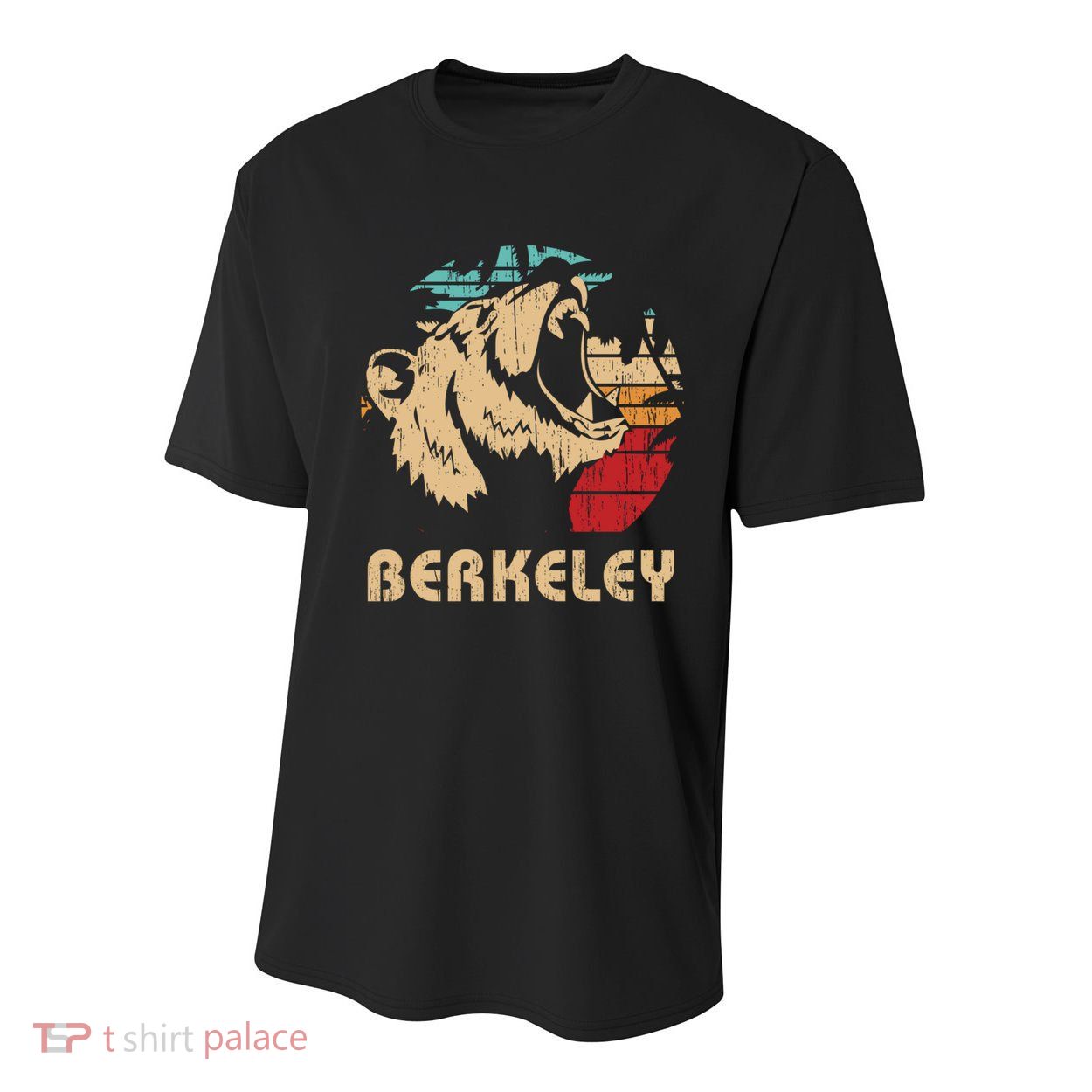 Berkeley Retro Bear Roaring Design Cute Gift Berkeley California Gift Youth Performance Sprint T-Shirt
