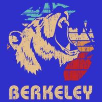 Berkeley Retro Bear Roaring Design Cute Gift Berkeley California Gift Baby Bodysuit