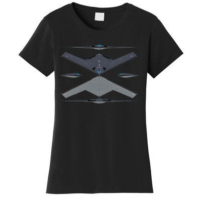 b21 raider bomber Airplane Aviation Women's T-Shirt